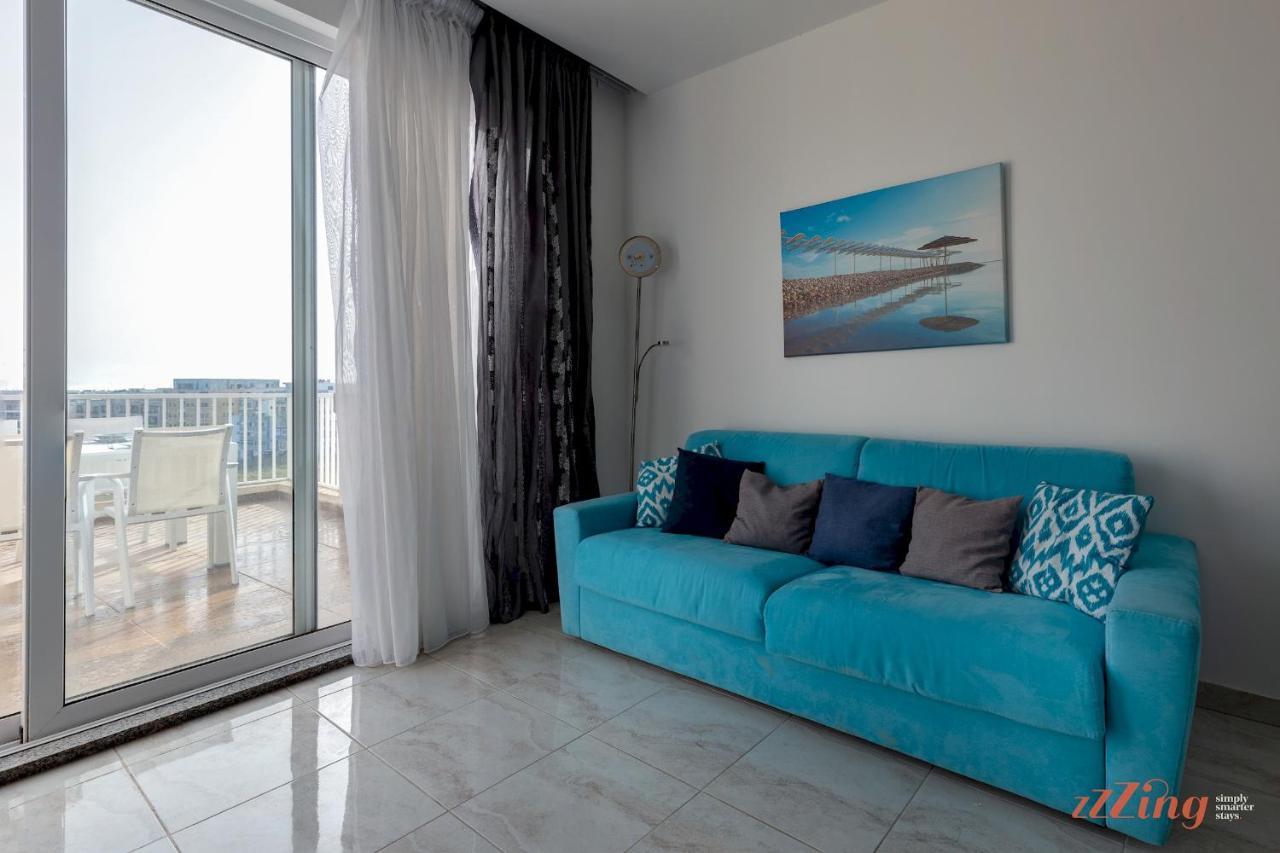 Sunny Penthouse Wterrace And Open Views Leilighet San Pawl il-Baħar Eksteriør bilde